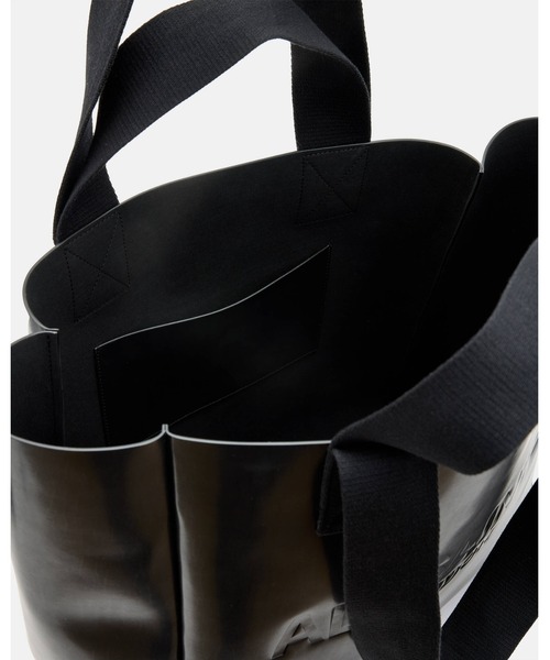 ALLSAINTS（オールセインツ）の「IZZY EMBOSSED LOGO LEATHER TOTE BAG