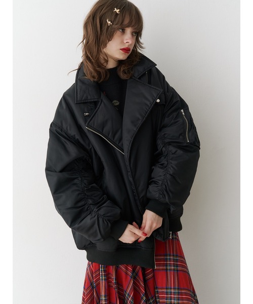 ZOZOTOWN限定】ライダースMA-1ジャケット（MA-1）｜jouetie