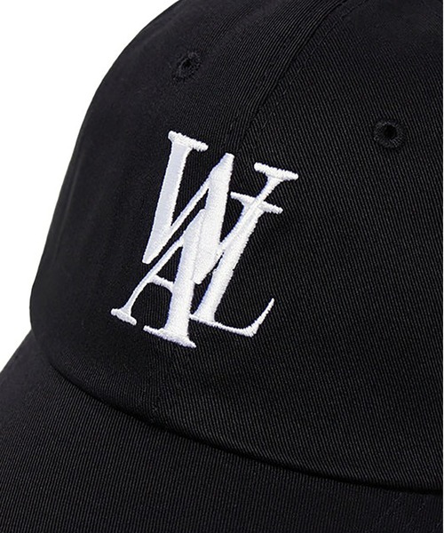 WOOALONG（ウアロン）の「WOOALONG.ウアロン-Signature Logo ball cap（キャップ・メンズ・ブラック系2/ブラック/ベージュ/ホワイト/ピンク/レッド/グリーン/ブラウン/チャコール/ブルー/パープル・FREE）」の15枚目の写真