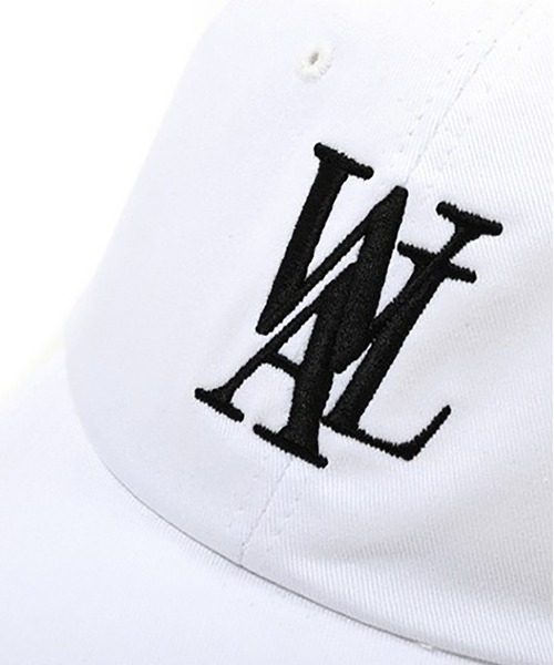 WOOALONG（ウアロン）の「WOOALONG.ウアロン-Signature Logo ball cap（キャップ・メンズ・ブラック系2/ブラック/ベージュ/ホワイト/ピンク/レッド/グリーン/ブラウン/チャコール/ブルー/パープル・FREE）」の13枚目の写真