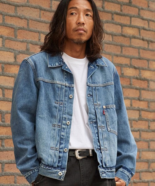 LEVI'S premiumデニムジャケット Type 1 復刻 1st LEVI'S/リーバイス TYPE I TRUCKER デニムジャケット 1936年復刻