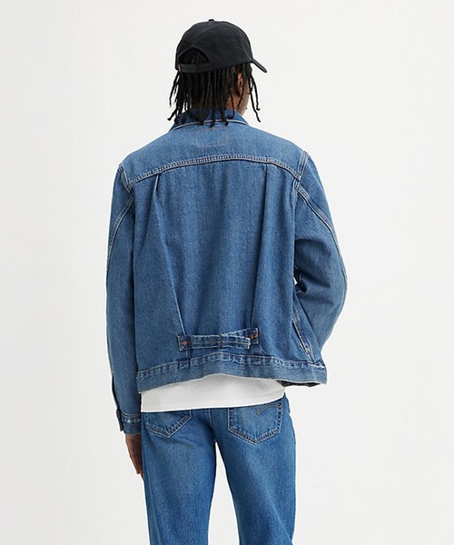 Levi's（リーバイス）の「LEVI'S/リーバイス TYPE I TRUCKER デニムジャケット 1936年復刻 Levi's Premium Gジャン（デニムジャケット・メンズ・ブラック/ライトブルー/ブルー・M/XL/L/S）」の21枚目の写真
