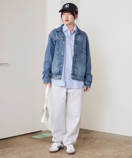 Levi's(リーバイス)の「LEVI'S/リーバイス TYPE I TRUCKER デニムジャケット 1936年復刻 Levi's Premium Gジャン 2026秋冬 秋服 冬服(デニムジャケット・メンズ・ブラック/ライトブルー/ブルー・M/XL/L/S)」の22枚目の写真