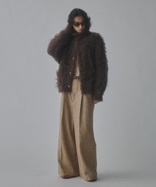 【メゾン スペシャル for 久遠】One Tuck Wide Pants MAISON SPECIAL（メゾンスペシャル）の「《UNISEX》【MAISON