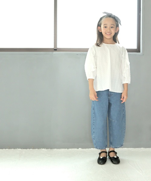 SOROTTO(ソロット)の「軽量 ビジュー付きリボン ストラップシューズ/フォーマルシューズ(ドレスシューズ・キッズ・ブラック/ホワイト・22.0cm/21.0cm/20.0cm/19.0cm)」の6枚目の写真