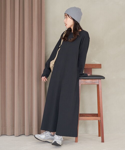 セール】限定展開 Aラインシルエット ロング ワンピース（ワンピース