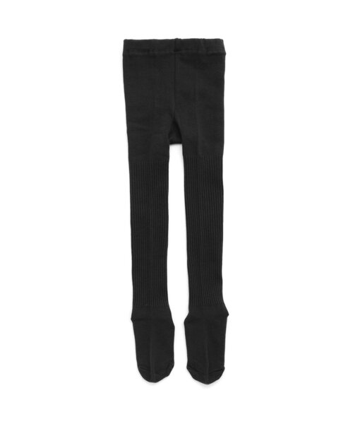 Ampersand（アンパサンド）の「シンプル リブタイツ（タイツ/ストッキング・キッズ・グレー/オフホワイト/ブラウン/エンジ/マスタード/チャコール・110/120/80/140/90/100）」の3枚目の写真