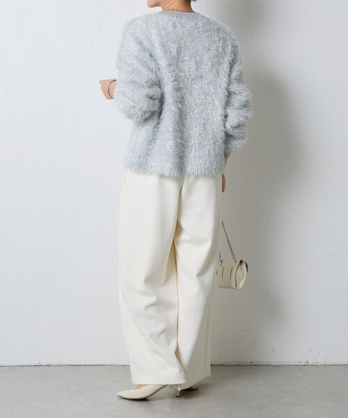 美品COLLAGE GALLARDAGALANTE ラメ入りニット ぽわん袖 美品COLLAGE GALLARDAGALANTE ラメ入りニット ぽわん袖 - メルカリ