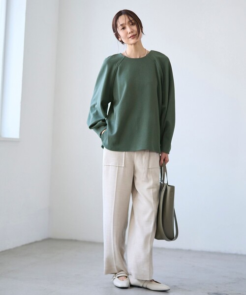 RONEL（ロネル）の「ツイードベイカーパンツ（その他パンツ・レディース・オフホワイト/ブラック/モカ・L/M/S）」の8枚目の写真