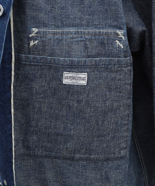 ジャーナルスタンダード　カバーオール J.S.Homestead / PAINT DENIM CHORE COAT（カバーオール）｜JOURNAL