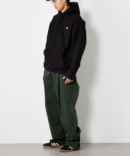 Carhartt WIP(カーハートダブリューアイピー)の「【Carhartt WIP】アメリカンスクリプトフーデッドスウェット / HOODED AMERICAN SCRIPT SWEATSHIRT / I028279(パーカー・メンズ・ブラック・S/M/L)」の10枚目の写真