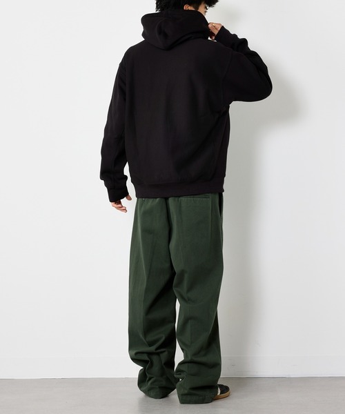 Carhartt WIP(カーハートダブリューアイピー)の「【Carhartt WIP】アメリカンスクリプトフーデッドスウェット / HOODED AMERICAN SCRIPT SWEATSHIRT / I028279(パーカー・メンズ・ブラック・S/M/L)」の11枚目の写真