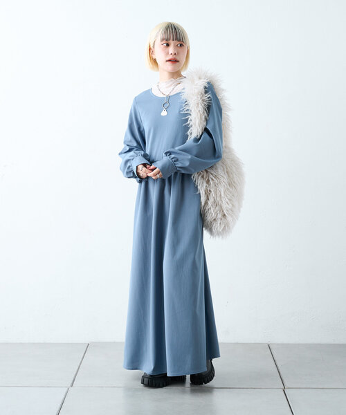 w closet(ダブルクローゼット)の「フェザートートBAG(トートバッグ・レディース・グレー/オフホワイト/ピンク・ONE SIZE)」の9枚目の写真