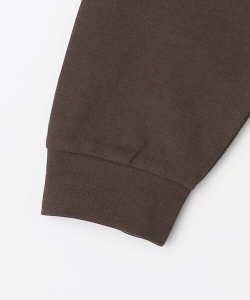 green label relaxing（グリーンレーベルリラクシング）の「ハイツイスト カノコ ポロシャツ（ポロシャツ・メンズ・ブラック/ダークブラウン・S/M/L/XL）」の11枚目の写真