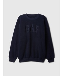 【未使用】GAP オーバーサイズ ボア ハート GAPロゴスウェット・トレーナー オーバーサイズ ボア ハート GAPロゴスウェット・トレーナー