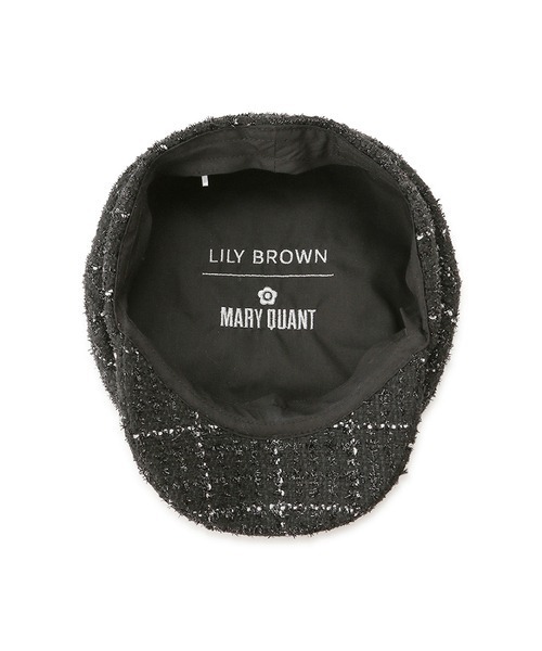 LILY BROWN（リリーブラウン）の「【LILY BROWN×MARY QUANT】デイジーモチーフキャスケット（キャスケット・レディース・ブラック/ホワイト・FREE）」の9枚目の写真
