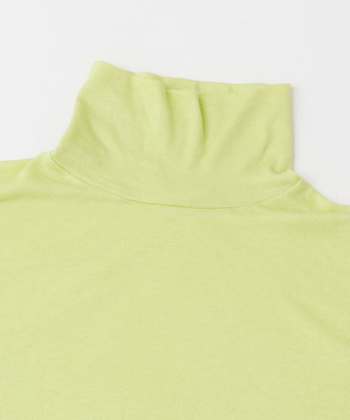 URBAN RESEARCH ROSSO WOMEN（アーバンリサーチ　ロッソ）の「シルク混タートルネックプルオーバー（Tシャツ/カットソー・レディース・オフホワイト/ブルー系その他/イエロー・FREE）」の20枚目の写真