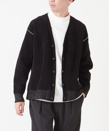 MASTER FRAME（マスターフレーム ）の「【MASTER FRAME/マスターフレーム】配色モールニットカーディガン（カーディガン/ボレロ）」