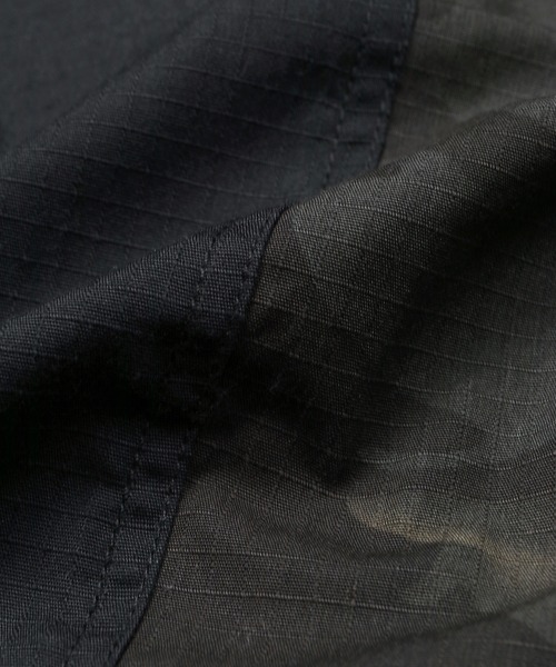 The DUFFER of ST.GEORGE（ザダファーオブセントジョージ）の「【WEB限定アイテム】CAMO MIX MOUNTAIN PARKA：ミックスカモ マウンテンパーカー（マウンテンパーカー・メンズ・ブラック・X-LARGE/LARGE/MEDIUM/SMALL）」の12枚目の写真