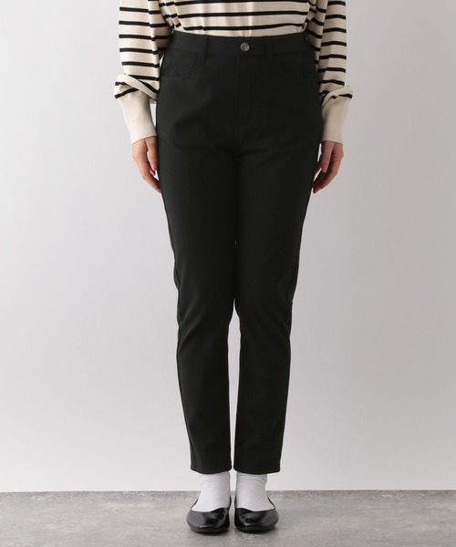 GLOBAL WORK Smile Seed Store(グローバルワーク スマイルシードストア)の「ストレッチツイル起毛レギンス/116004(その他パンツ・レディース・ブラック・X-LARGE/MEDIUM/LARGE/SMALL)」の2枚目の写真