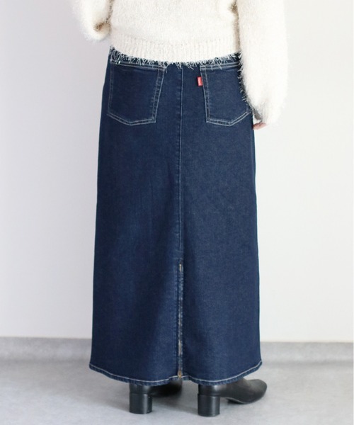 cepo(セポ)の「マルチジップデニムロングスカート〈低身長 / 高身長サイズあり〉(デニムスカート・レディース・ワンウォッシュ/ブルー系2・S/M/L)」の5枚目の写真