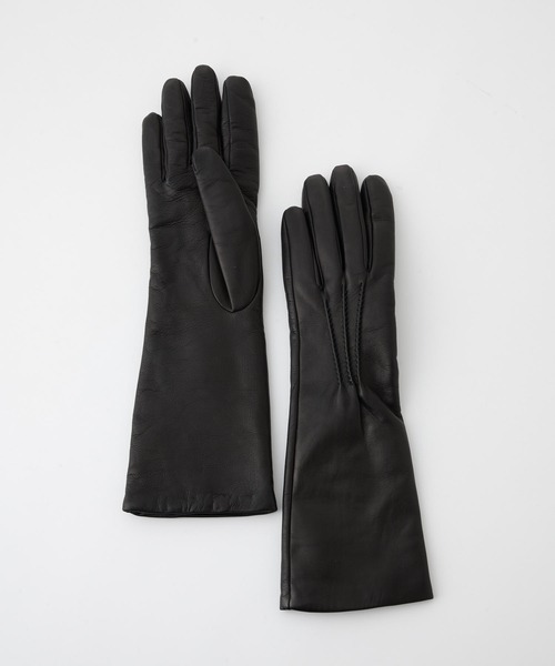 GALA GLOVES(ガラ グローブ)の「【GALA GLOVES】レザーロンググローブ(手袋・レディース・ブラック・FREE)」の3枚目の写真