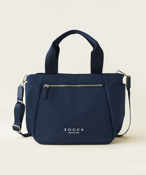 TOCCA(トッカ)の「NUOTO NYLON TOTE トートバッグ(トートバッグ・レディース・ブラック系/ベージュ系/ブラック系5/ベージュ系1/ネイビー系/ブラウン系・F)」の6枚目の写真