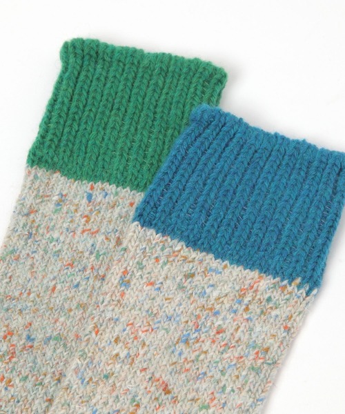 studio CLIP(スタディオクリップ)の「【daily CLIP】H FOOTWEAR ネップソックス(ソックス/靴下・レディース・ブルー/グリーン/レッド/ライトグレー/イエロー/ライトイエロー/ベビーピンク/スカイブルー/ライトブルー/ピンク/オレンジ/ラベンダー/カーキ・FREE)」の18枚目の写真