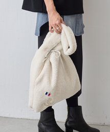 LIVETART | ワッペンモコモコトート(トートバッグ)