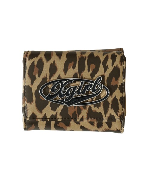 OVAL LOGO BUCKLE MINI WALLET（財布）｜X-girl（エックスガール