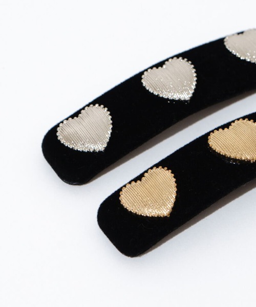 flower(フラワー)の「メタルハートピン(ヘアピン・レディース・シルバー/ゴールド・A/B)」の8枚目の写真