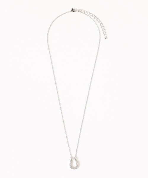 Ray BEAMS(レイビームス)の「プチ 馬蹄 ネックレス(ネックレス・レディース・シルバー/ゴールド・ONE SIZE)」の3枚目の写真