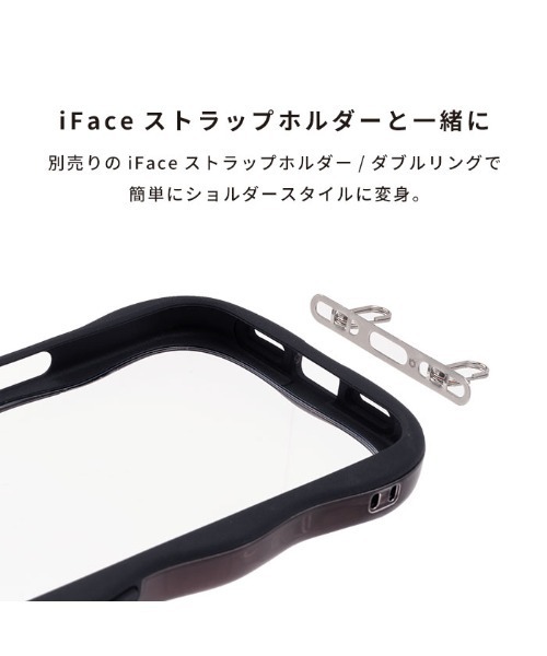 iFace（アイフェイス）の「iPhone 17/16/15/14/13 専用 iFace BeBling Wave クリアケース（スマホケース/カバー・レディース・シルバー/ブラック/ホワイト系その他2・iPhone 12/12 Pro/iPhone 16 Pro/iPhone 16/iPhone 13/14/15）」の8枚目の写真