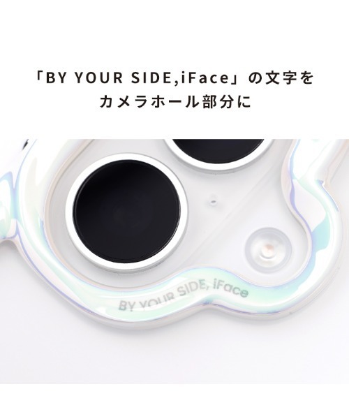 iFace（アイフェイス）の「iPhone 17/16/15/14/13 専用 iFace BeBling Wave クリアケース（スマホケース/カバー・レディース・シルバー/ブラック/ホワイト系その他2・iPhone 12/12 Pro/iPhone 16 Pro/iPhone 16/iPhone 13/14/15）」の9枚目の写真