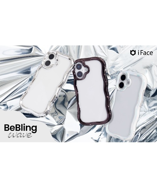 iFace（アイフェイス）の「iPhone 17/16/15/14/13 専用 iFace BeBling Wave クリアケース（スマホケース/カバー・レディース・シルバー/ブラック/ホワイト系その他2・iPhone 12/12 Pro/iPhone 16 Pro/iPhone 16/iPhone 13/14/15）」の21枚目の写真