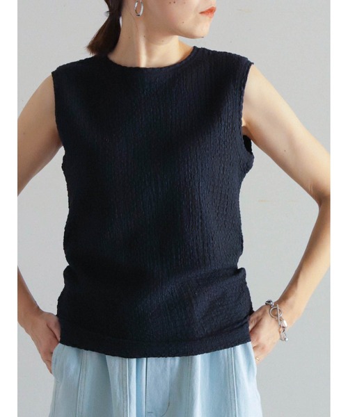 tシャツ ダウニーシャーリング　タンクトップ レディース FIL DE FER tシャツ ダウニーシャーリング タンクトップ