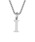 BROTHERHOODiuU[tbhj́uyearyearzBlock Letter Initial Charm Necklace uSilverFT[WJXeX316LvilbNXjvbI