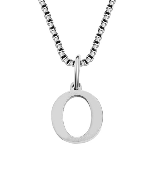 BROTHERHOOD(ブラザーフッド)の「【earyear】Block Letter Initial Charm Necklace 「Silver:ステンレス」(ネックレス・レディース・K/B/A/W/V/Z/Y/C/J/O/N/M/R/Q/P/U/T/S/X/F/E/D/I/H/G/L・FREE)」の15枚目の写真