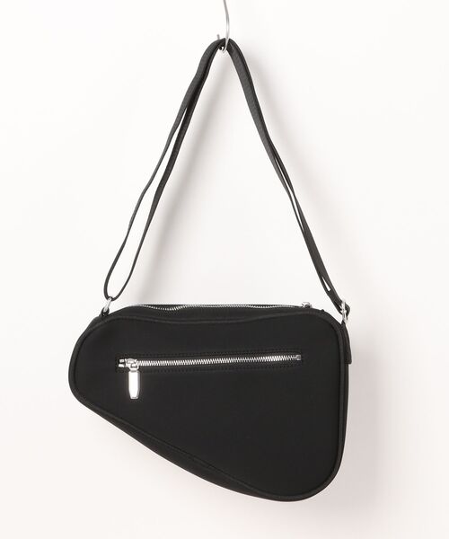 EDITA.（エディータ）の「ネオプレンレクタングル ショルダーバッグ　軽量 / 個性的（ショルダーバッグ・レディース・サックスブルー/ブラック・FREE）」の22枚目の写真