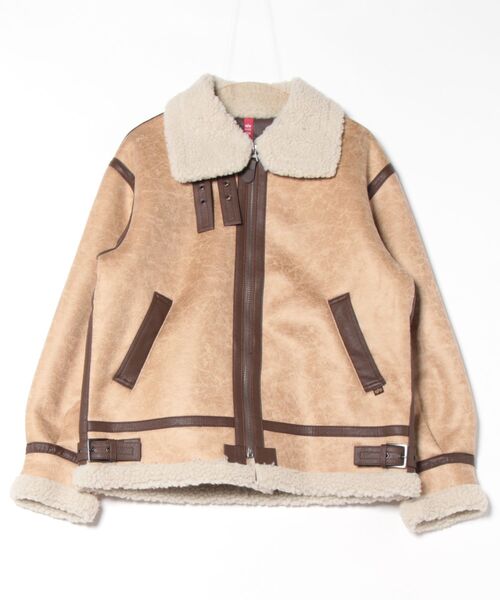 【ALPHA INDUTRIES/アルファインダストリーズ】B-3 フェイクムートンジャケット（ムートンコート）｜ALPHA（アルファ）