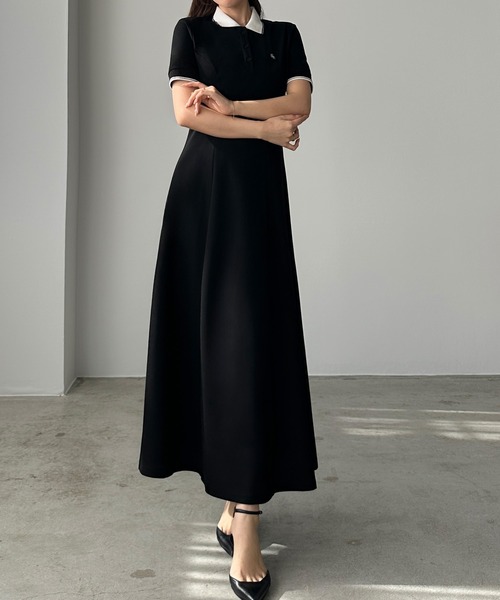 Louere ポロワンピース　Bネイビー Mサイズ L03502EW001223_fw_thumbM.jpg