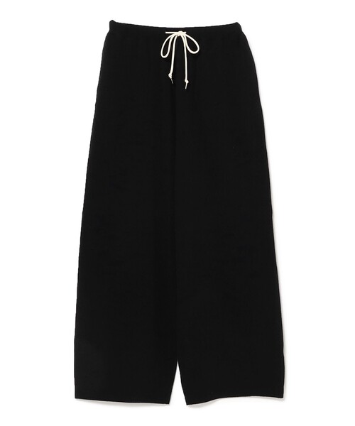 Demi-Luxe BEAMS（デミルクス ビームス）の「【別注】WALENODE / パイル ストレートパンツ（その他パンツ・レディース・ライトグレー/ブラック・ONE SIZE）」の2枚目の写真