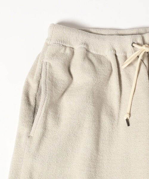 Demi-Luxe BEAMS（デミルクス ビームス）の「【別注】WALENODE / パイル ストレートパンツ（その他パンツ・レディース・ライトグレー/ブラック・ONE SIZE）」の11枚目の写真