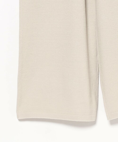 Demi-Luxe BEAMS（デミルクス ビームス）の「【別注】WALENODE / パイル ストレートパンツ（その他パンツ・レディース・ライトグレー/ブラック・ONE SIZE）」の12枚目の写真