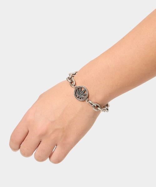 PLANTLIFE COIN BRACELET / HUF ブレスレットS/M HUF ブレスレット PLANTLIFE COIN BRACELET / ハフ メンズ