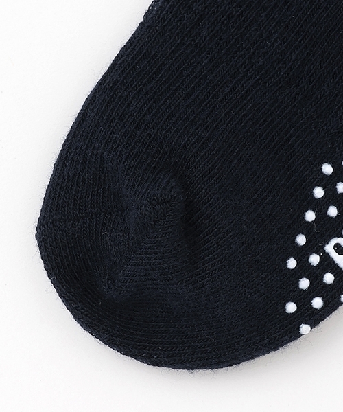 petit main(プティマイン)の「くま・ラインクルーソックス2P(ソックス/靴下・キッズ・黄緑系/オレンジ/ブラック・L/M/S/SS)」の7枚目の写真