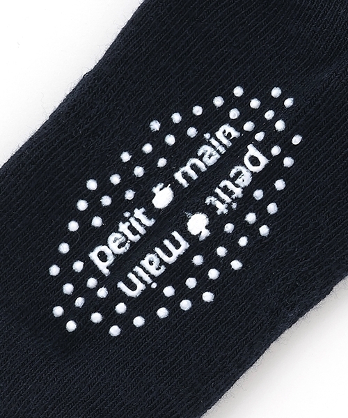 petit main(プティマイン)の「くま・ラインクルーソックス2P(ソックス/靴下・キッズ・黄緑系/オレンジ/ブラック・L/M/S/SS)」の8枚目の写真