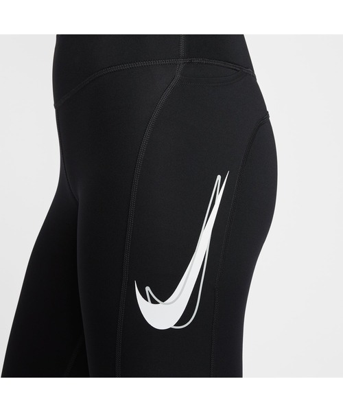 NIKE（ナイキ）の「ナイキ NIKE ナイキ  FAST DF MR 7/8 タイツ SW（タイツ/ストッキング・レディース・ブラック・S/M/L）」の6枚目の写真