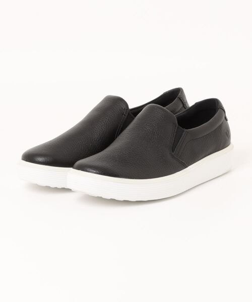 ECCO（エコー）の「ECCO ソフト 60 本革 レディース カジュアル スニーカー スリッポン（スリッポン・レディース・ブラック・38/37/35/36/39）」の6枚目の写真