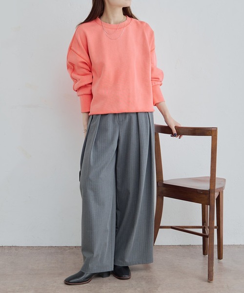 PUAL CE CIN(ピュアルセシン)の「【2点セット】TRビスチェセットアップ(つなぎ/オールインワン・レディース・ストライプ/グレー/ブラック・FREE)」の5枚目の写真